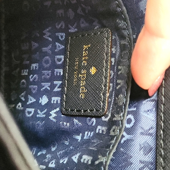 Kate Spade Dark Blue Crossbody Bag Purse - Picture 6 of 7